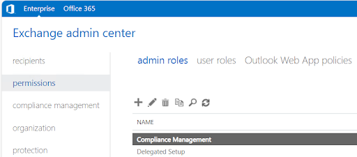 exchange admin center